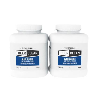 Beer Clean Glass Cleaner, Unscented, Powder, 4 lb. Container1