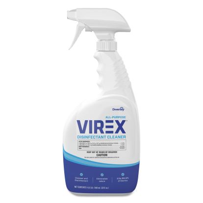 Virex All-Purpose Disinfectant Cleaner, Citrus Scent, 32 oz Spray Bottle, 8/Carton1