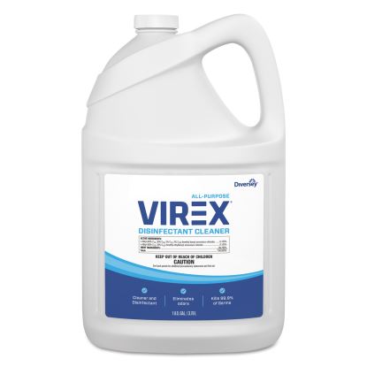 Virex All-Purpose Disinfectant Cleaner, Lemon Scent, 1 gal Container, 2/Carton1