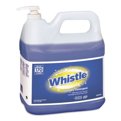 Whistle Laundry Detergent (HE), Floral, 2 gal Bottle, 2/Carton1