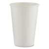 Paper Hot Cups, 16 oz, White, 50/Sleeve, 20 Sleeves/Carton2