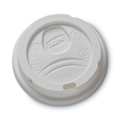 Drink-Thru Lid, Fits 8oz Hot Drink Cups, Fits 8 oz Cups, White, 1,000/Carton1