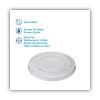 Cold Drink Cup Lids, Fits 16 oz Plastic Cold Cups, Clear, 100/Sleeve, 10 Sleeves/Carton2
