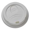 Dome Hot Drink Lids, Fits 8 oz Cups, White, 100/Sleeve, 10 Sleeves/Carton2