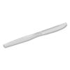 Heavyweight Polystyrene Cutlery, Knives, Clear, 1,000/Carton2
