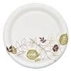 Pathways Soak Proof Shield Heavyweight Paper Plates, WiseSize, 5.88" dia, 125/Pack1