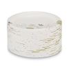 Pathways Soak-Proof Shield Mediumweight Paper Plates, 6.88" dia, Green/Burgundy, 125/Pack, 8 Packs/Carton2