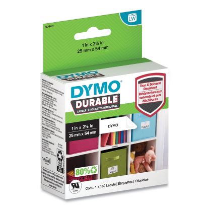 LW Durable Multi-Purpose Labels, 1" x 2.12", 160/Roll1