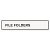 LabelWriter 1-UP File Folder Labels, 0.56" x 3.43", White, 130/Roll, 2 Rolls/Pack2