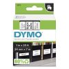 D1 High-Performance Polyester Removable Label Tape, 1" x 23 ft, Black on White1