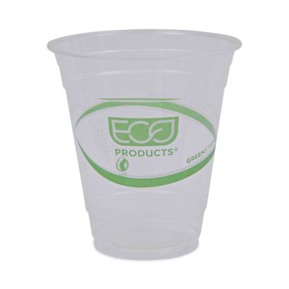 GreenStripe Renewable and Compostable Cold Cups Convenience Pack, 12 oz, Clear, 50/Pack1