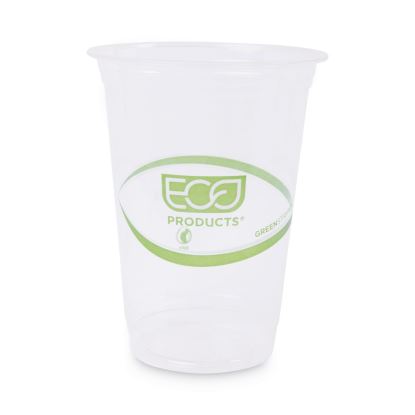 GreenStripe Renewable and Compostable Cold Cups Convenience Pack, Clear, 16 oz, 50/Pack1