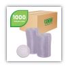GreenStripe Renewable and Compost Cold Cup Flat Lids, Fits 9 oz to 24 oz Cups, Clear, 100/Pack, 10 Packs/Carton2