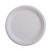 Renewable and Compostable Sugarcane Plates Convenience Pack, 6" dia, Natural White, 50/Pack1