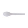 Plantware Compostable Cutlery, Spoon, 6", Pearl White, 50/Pack, 20 Pack/Carton1
