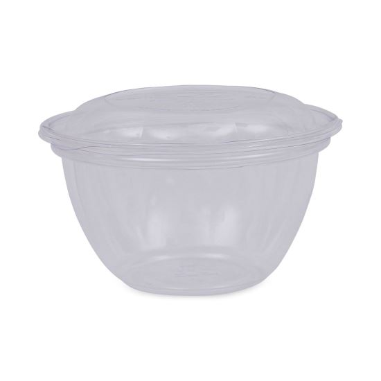 Renewable and Compostable Containers, 18 oz, 5.5" Diameter x 2.3"h, Clear, 150/Carton1