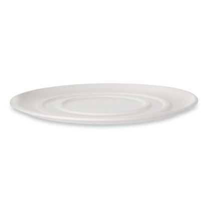 WorldView Sugarcane Pizza Trays, 16 x 16 x 02, White, 50/Carton1