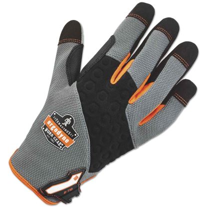 ProFlex 710 Heavy-Duty Utility Gloves, Gray, Large, 1 Pair1