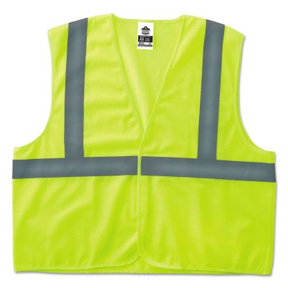GloWear 8205HL Type R Class 2 Super Econo Mesh Safety Vest, Small/Medium, Lime1