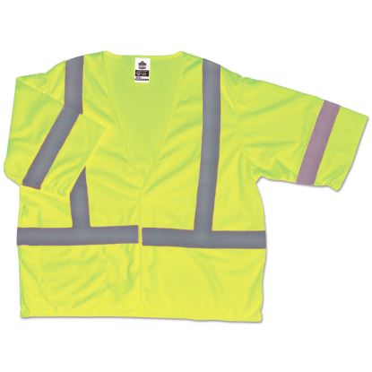 GloWear 8310HL Type R Class 3 Economy Mesh Vest, 2X-Large to 3X-Large, Lime1