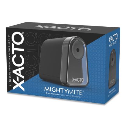 Model 19501 Mighty Mite Home Office Electric Pencil Sharpener, AC-Powered, 3.5 x 5.5 x 4.5, Black/Gray/Smoke1