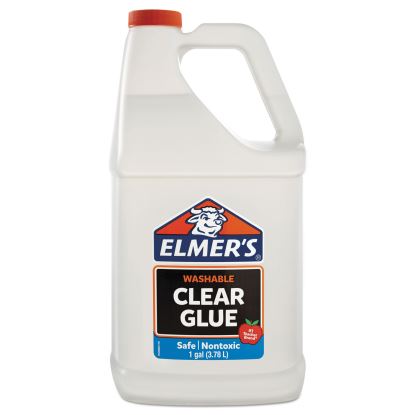 Clear Glue, 1 gal, Dries Clear1