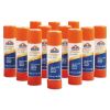 Disappearing Glue Stick, 0.77 oz, Applies White, Dries Clear, 12/Pack2