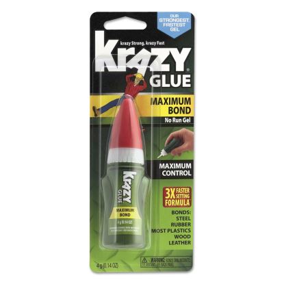 Maximum Bond Krazy Glue EZ Squeeze Gel, 0.14 oz, Dries Clear1