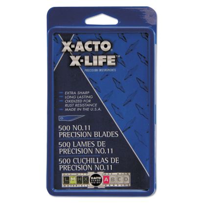 No. 11 Bulk Pack Blades for X-Acto Knives, 500/Box1