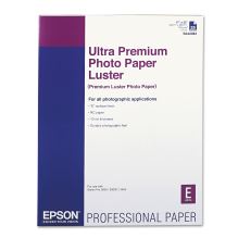 Ultra Premium Photo Paper, 10 mil, 17 x 22, Luster White, 25/Pack1