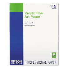 Velvet Fine Art Paper, 17 x 22, White, 25/Pack1