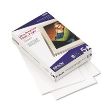 Ultra Premium Glossy Photo Paper, 11.8 mil, 4 x 6, Glossy Bright White, 100/Pack1