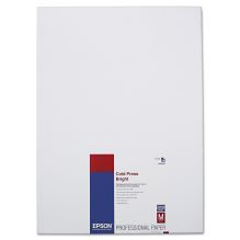 Cold Press Bright Fine Art Paper, 21 mil, 13 x 19, Textured Matte White, 25/Pack1