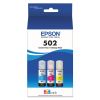 T502520-S (502) Ink, 6,000 Page-Yield, Cyan/Magenta/Yellow 1