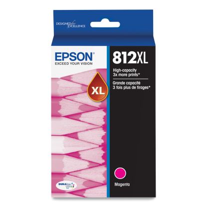 T812XL320-S (T812XL) DURABrite Ultra High-Yield Ink, 1,100 Page-Yield, Magenta1
