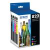 T822120-BCS (T822) DURABrite Ultra Ink, 350/240 Page-Yield, Black/Cyan/Magenta/Yellow2