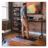 Sit or Stand Mat for Carpet or Hard Floors, 45 x 53, Clear/Black1