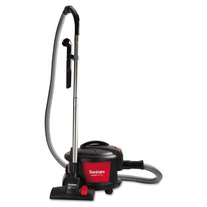 EXTEND Top-Hat Canister Vacuum SC3700A, 9 A Current, Red/Black1