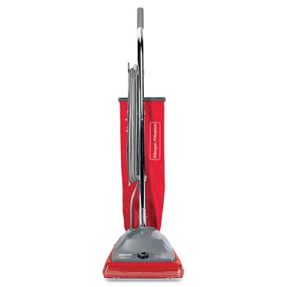 TRADITION Upright Vacuum SC688A, 12" Cleaning Path, Gray/Red1