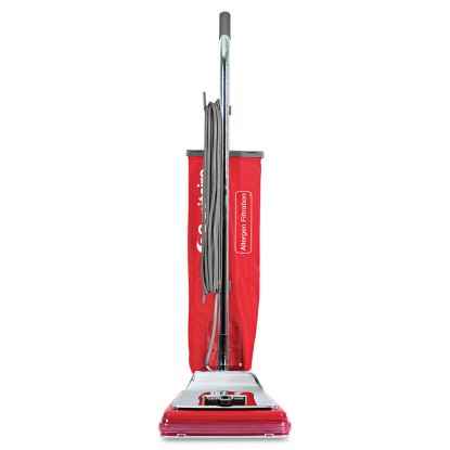 TRADITION Upright Vacuum SC888K, 12" Cleaning Path, Chrome/Red1