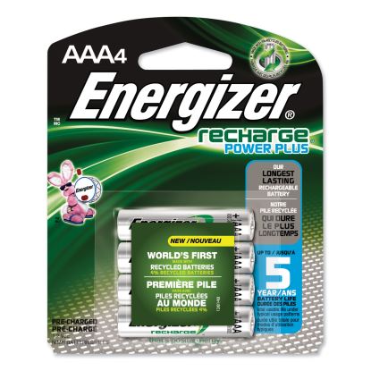 NiMH Rechargeable AAA Batteries, 1.2 V, 4/Pack1