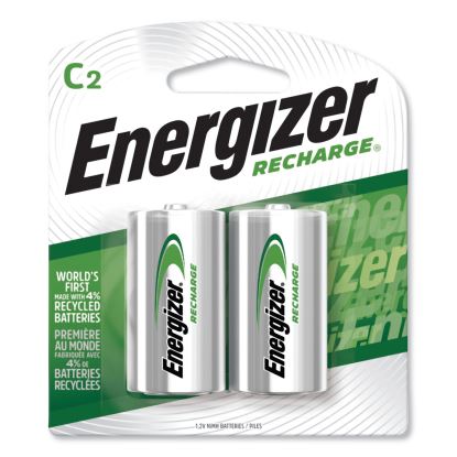 NiMH Rechargeable C Batteries, 1.2 V, 2/Pack1