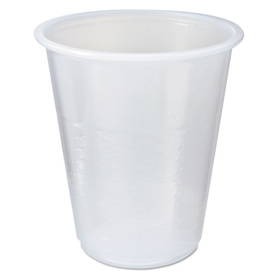 RK Crisscross Cold Drink Cups, 3 oz, Clear, 100 Bag, 25 Bags/Carton1