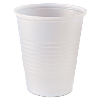 RK Ribbed Cold Drink Cups, 5 oz, Clear, 100/Bag, 25 Bags/Carton1