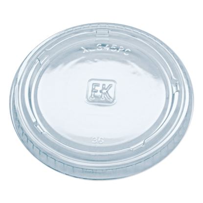 Portion Cup Lids, Fits 3.25 oz to 5.5 oz Cups, Clear, 2,500/Carton1