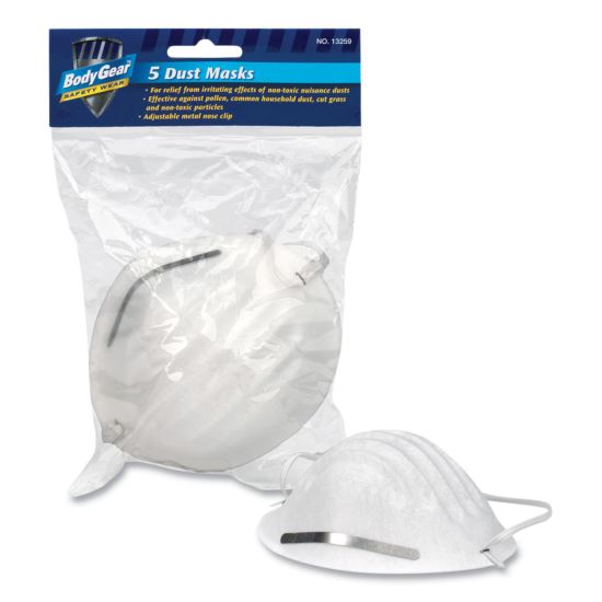 BodyGear Dust Mask, 5/Pack1