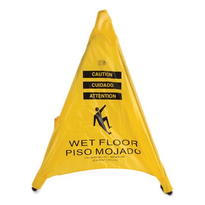 Pop Up Safety Cone, 3 x 2.5 x 20, Yellow1