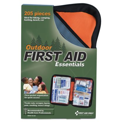 Outdoor Softsided First Aid Kit for 10 People, 205 Pieces, Fabric Case1