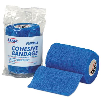 First-Aid Refill Flexible Cohesive Bandage Wrap, 3" x 5 yd, Blue1