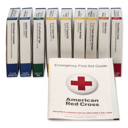 ANSI Compliant 10 Person First Aid Kit Refill, 65 Pieces1